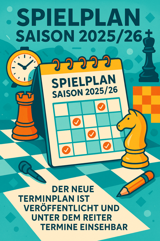 Saisonstart 2025/26: Neuer Termin- und Spielplan online