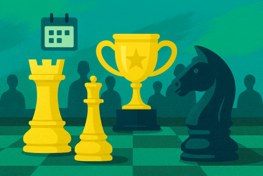 Ilia Pugachov siegt souverän bei den vereinsinternen Blitzschach-Meisterschaften