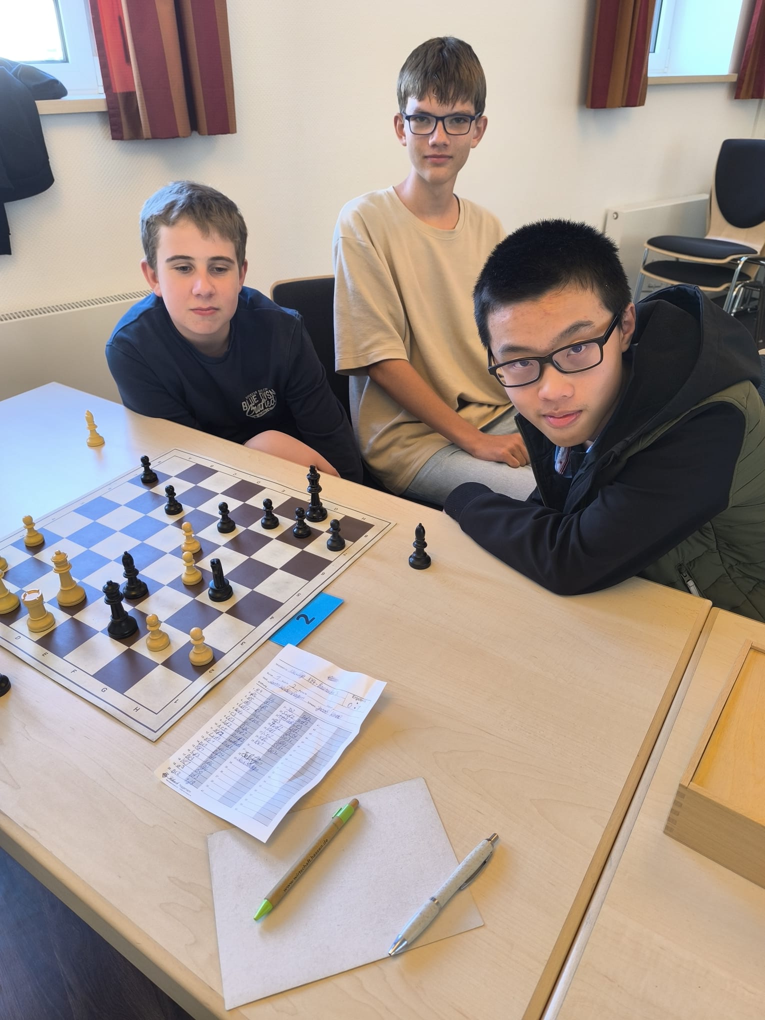 1. Mannschaft der Korbacher Schachfreunde landet deutlichen Sieg gegen Mitfavoriten Wehlheiden